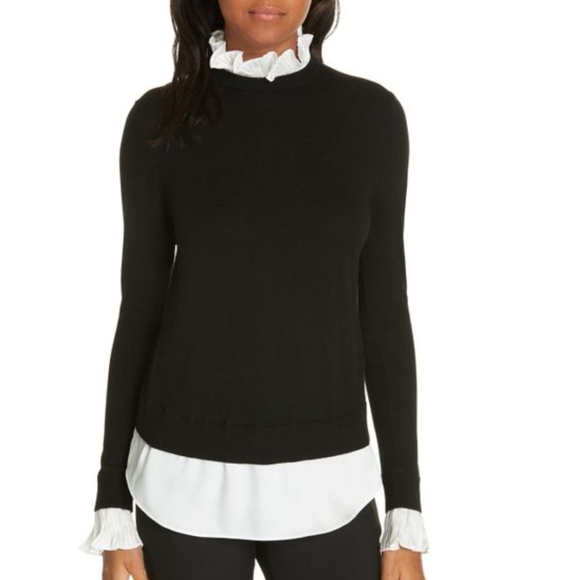 New Ted Baker Kaarina Frills Neck 